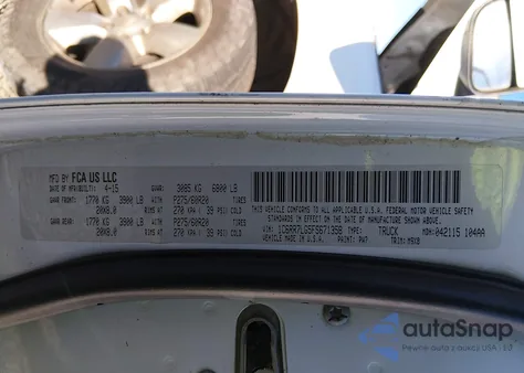 2015 Ram 1500 Big Horn from USA, damaged, VIN 1C6RR7LG5FS671358